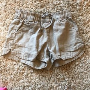 Girls khaki shorts